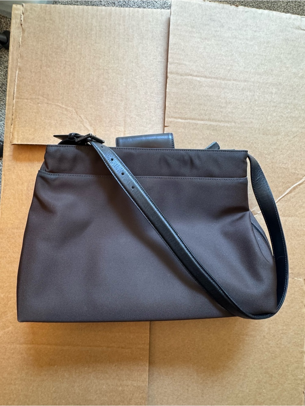 Women’s Coach Brown Crossbody Shoulder Bag - Classic Everyday Carry